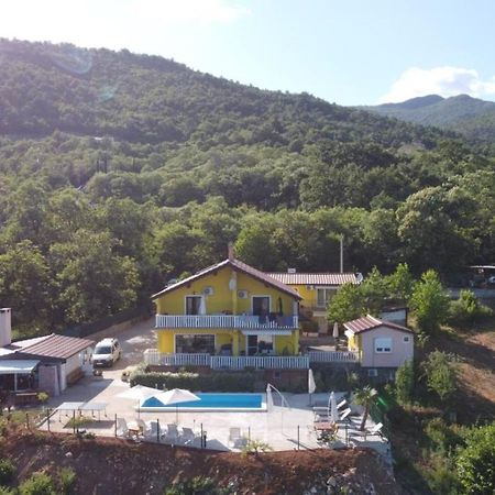 Apartments Nika With Swimming Pool And Beautiful Sea View Dobrec Экстерьер фото