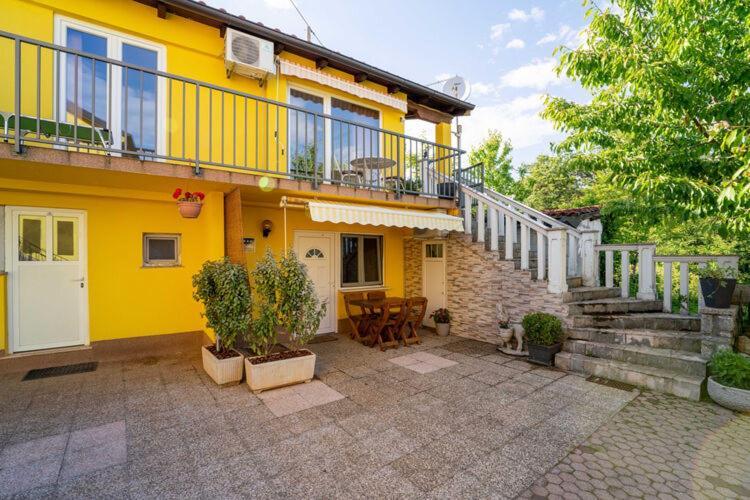 Apartments Nika With Swimming Pool And Beautiful Sea View Dobrec Экстерьер фото